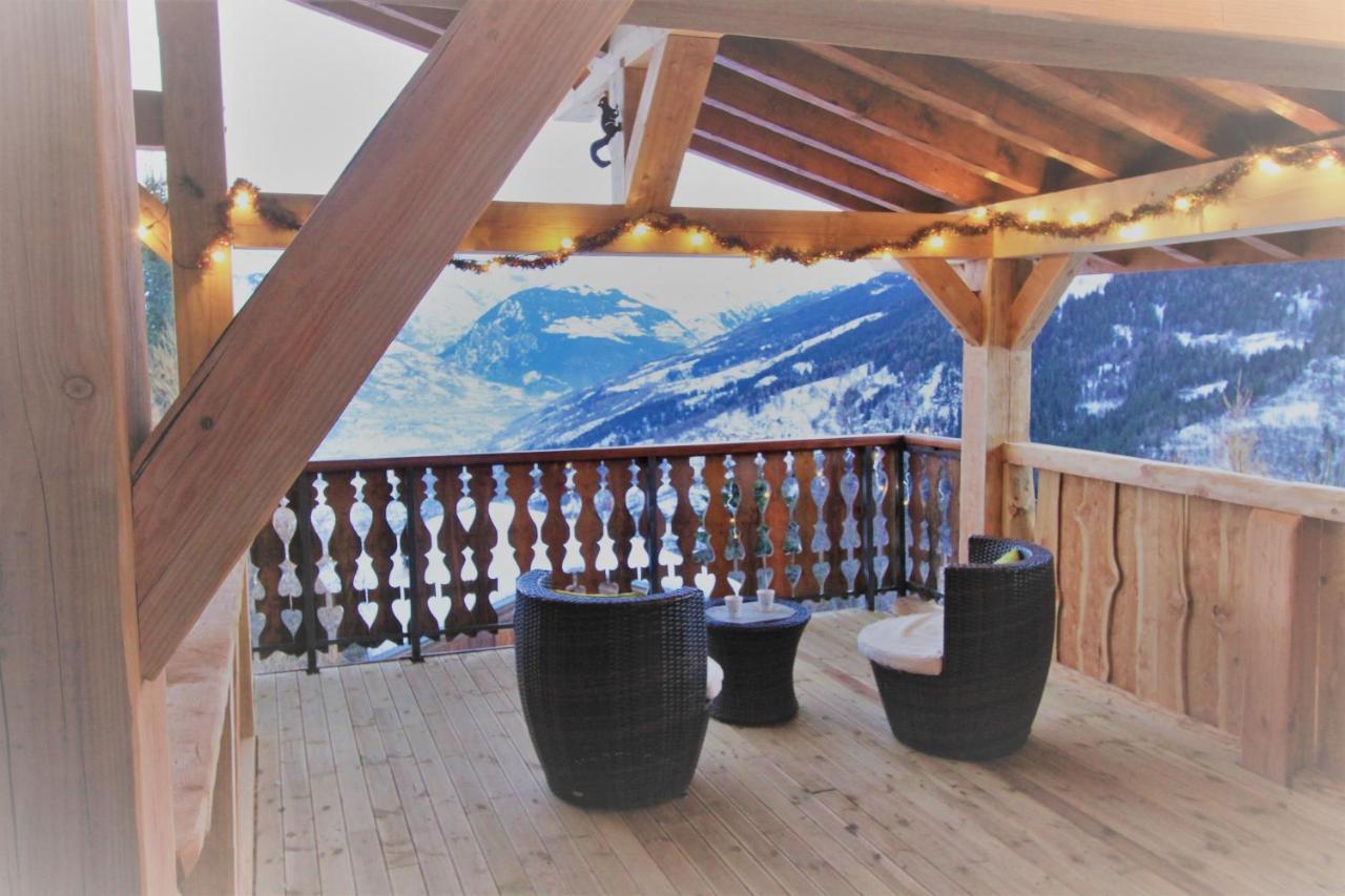 Chalet Miravidi, Montchavin-La Plagne, Jacuzzi & Sauna Exterior photo
